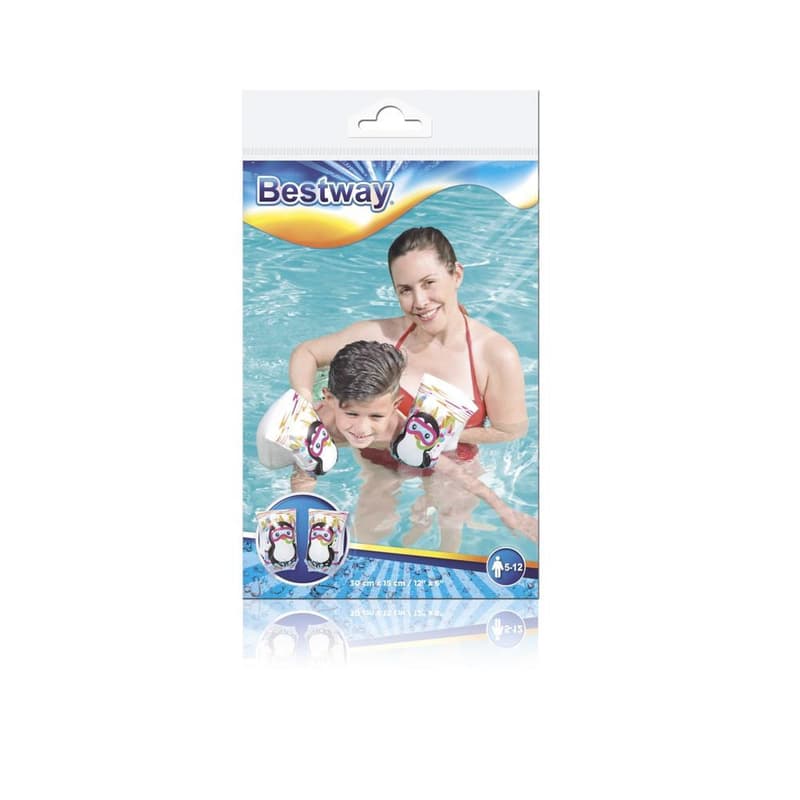 Bestway Nafukovací rukávky žralok/tučňák 2 druhy