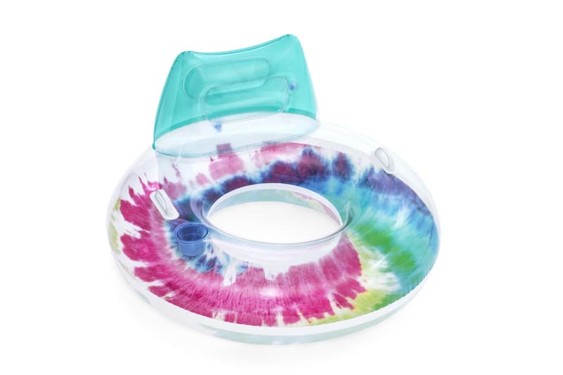 Bestway Inflatable swim ring/chair with handles Tie Dye