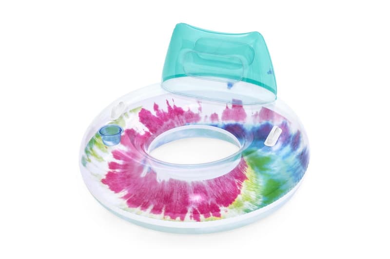 Bestway Inflatable swim ring/chair with handles Tie Dye