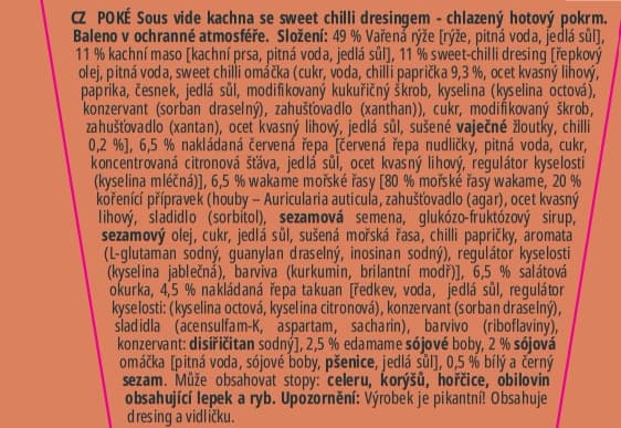 Poké by Simona Křupavá kachna se sweet chilli omáčkou