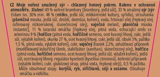 Poké by Simona Moje neřest smažený sýr, pařížské brambory