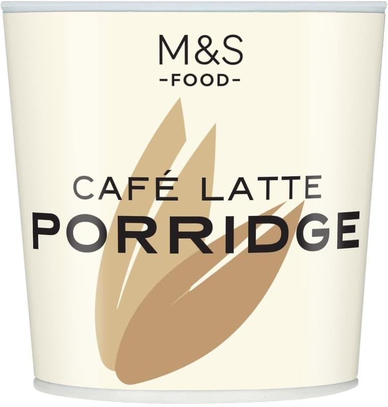 Marks & Spencer Food Café Latte poridge