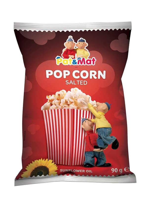 Pat a Mat Salted popcorn
