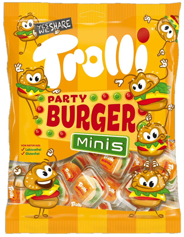 Trolli Party burger