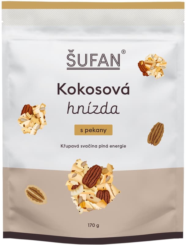 Šufan Coconut Nests with Pecans