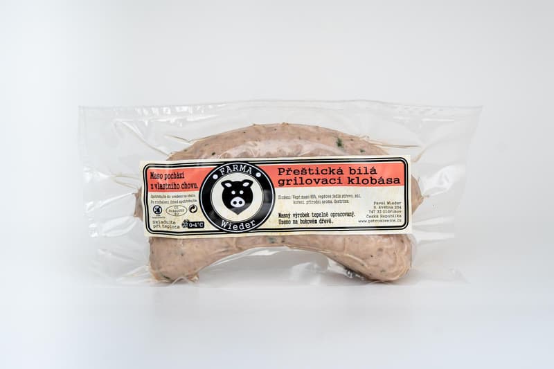 Farma Wieder Přeštice White Grilling Sausage