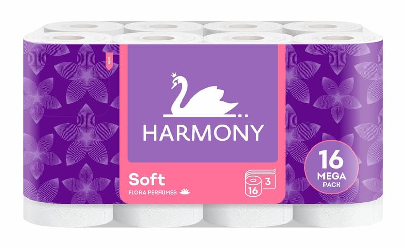 Harmony Soft Flora toaletní papír 3vrstvý