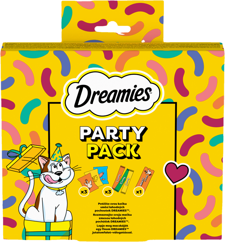 Dreamies Party Pack mix (7 ks)