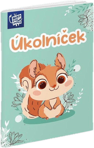 MFP Úkolníček A6 veverka