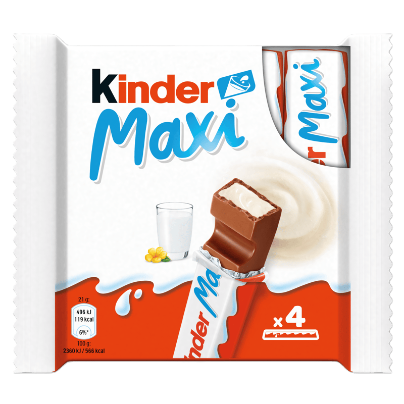Kinder Chocolate Maxi (4×21 g)