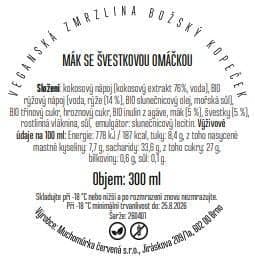 Božský kopeček Mák se švestkovou omáčkou