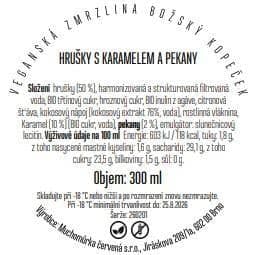 Božský kopeček Hrušky s karamelem a pekany