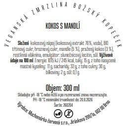 Božský kopeček Kokos s mandlí