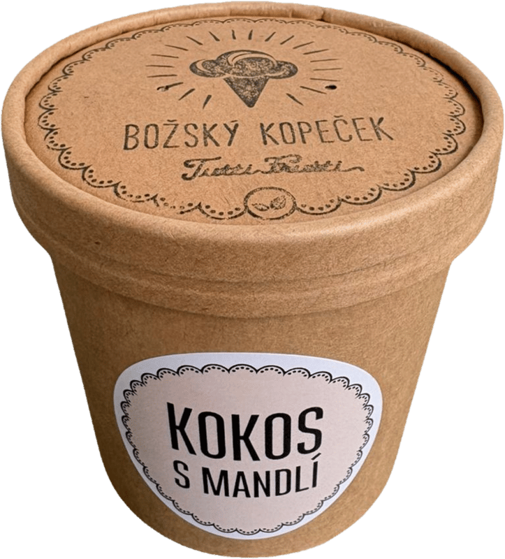 Božský kopeček Kokos s mandlí