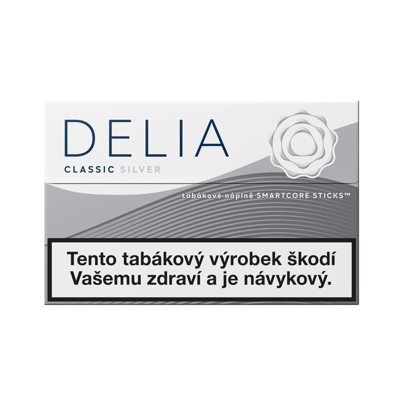 DELIA Classic Silver tabáková náplň