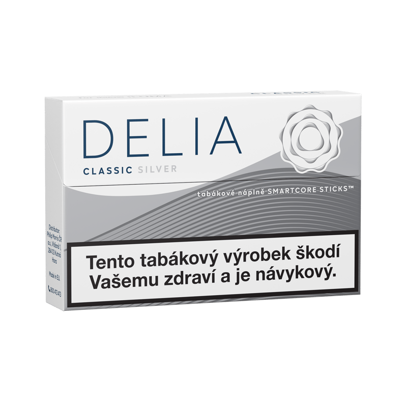 DELIA Classic Silver tabáková náplň