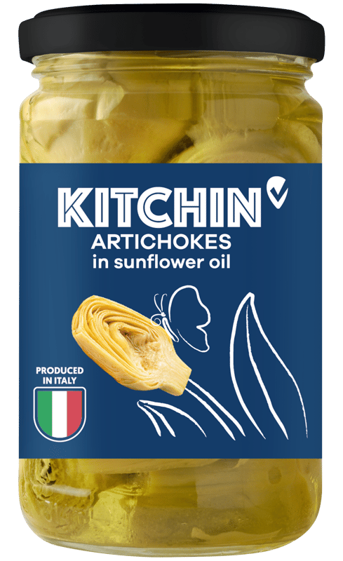 Kitchin Artichokes in sunflower oil