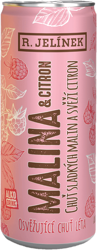 R. JELÍNEK Raspberry & Lemon 3.1% vol. can