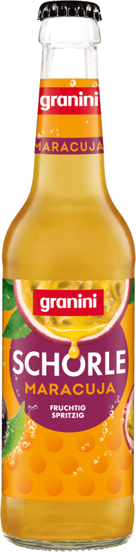 Granini Schorle Marakuja ovocný nápoj sklo