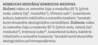 Country Life BIO Kombucha meduňka