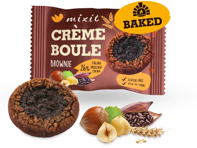 Mixit Baked Crème boule Brownie