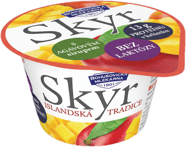 SKYR 0. 1% traditional Icelandic product mango lactose-free 130g