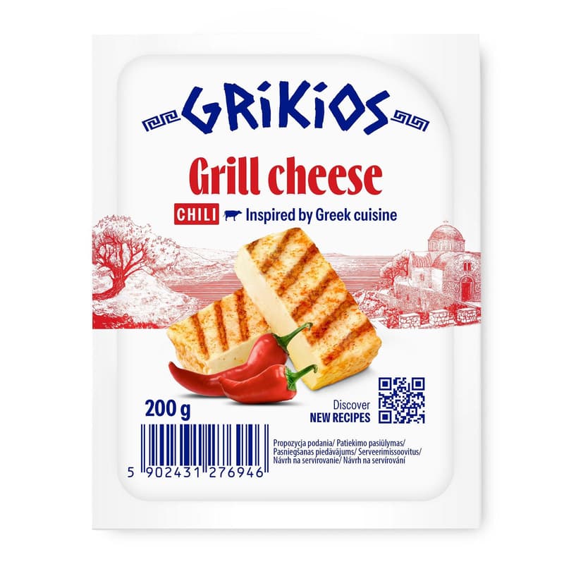 Grikios Grill cheese chili