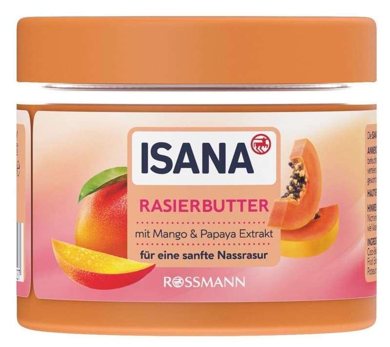 ISANA Body shaving butter mango and papaya