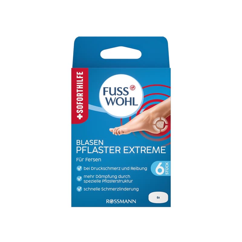 Fusswohl Blister patches Extreme 