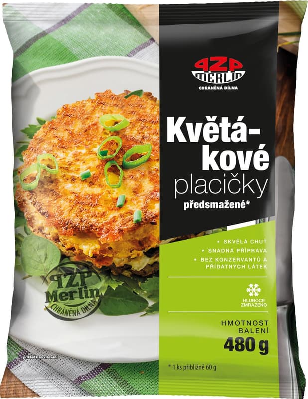 PZP Merlin Květákové placičky