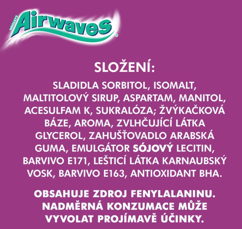Wrigley's Airwaves Cassis