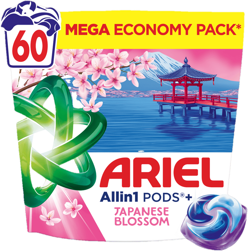 Ariel Allin1 PODS® Japanese Blossom kapsle na praní