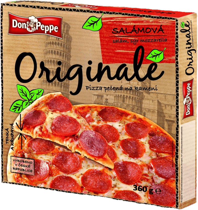 Don Peppe Original Salami Pizza 360g