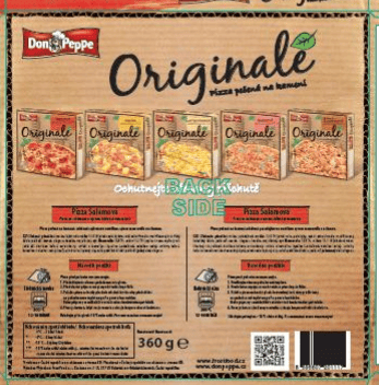 Don Peppe Pizza Original Quattro Formaggi 340g