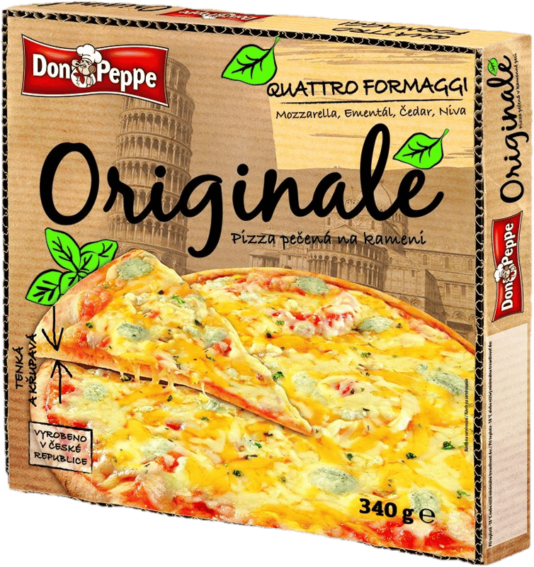 Don Peppe Pizza Original Quattro Formaggi 340g