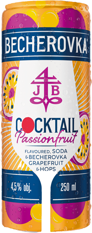 Becherovka RTD Cocktail Passionfruit flavoured 4,5%