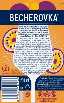 Becherovka RTD Cocktail Passionfruit flavoured 4,5%