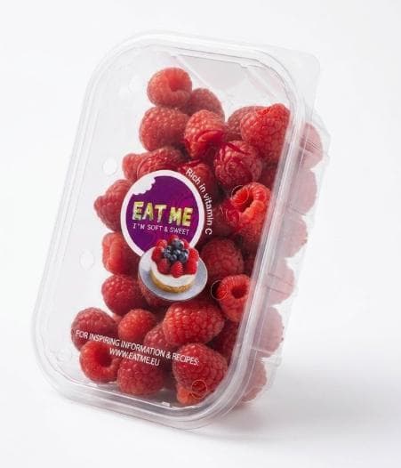 EAT ME Raspberries XL pack, punnet
