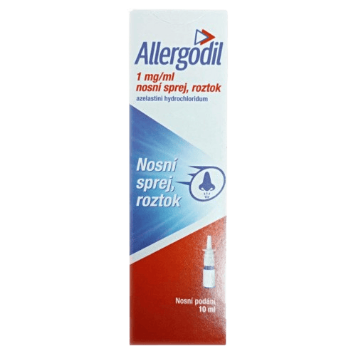 ALLERGODIL 1MG/ML Nosní sprej, roztok 1X10ML