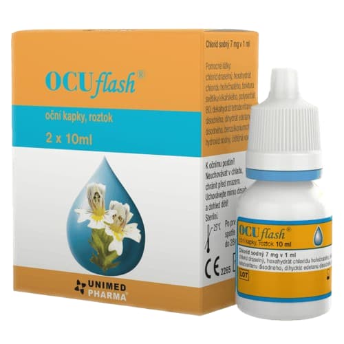 OCUflash oční kapky 2x10ml