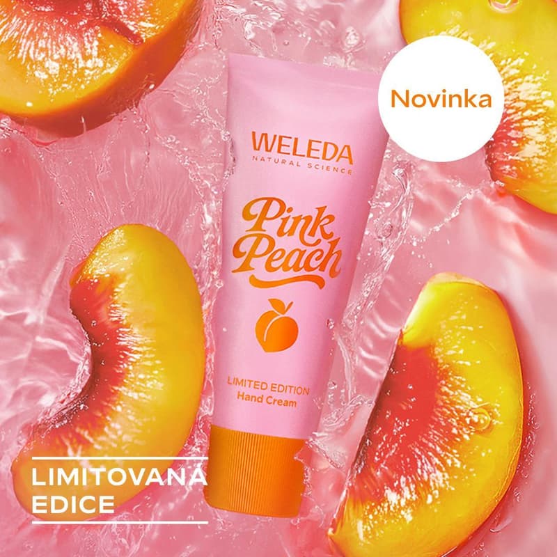 Weleda Pink Peach krém na ruce