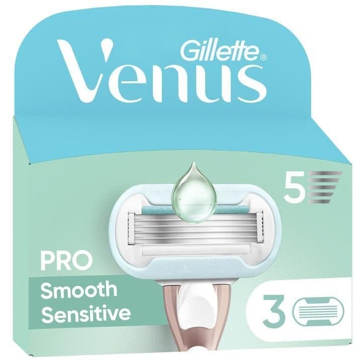 Gillette Venus Pro Smooth Sensitive náhradní holicí hlavice