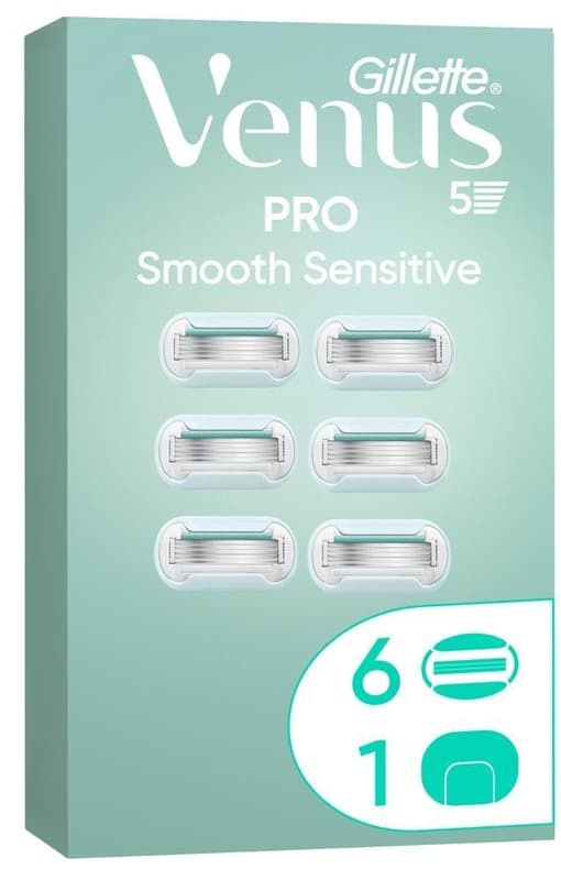Gillette Venus Pro Smooth Sensitive náhradní holicí hlavice