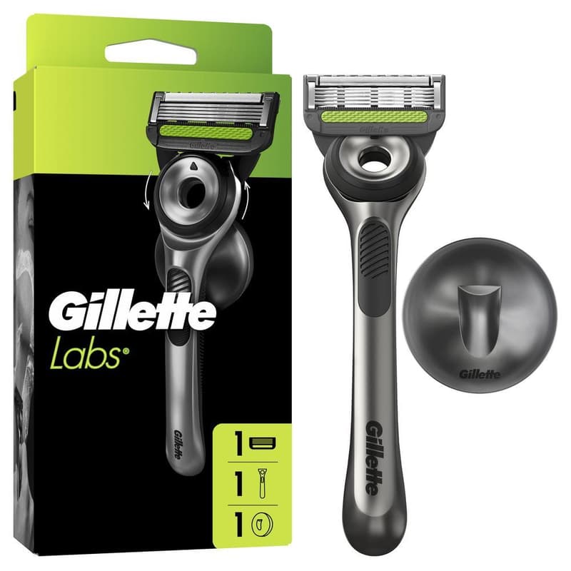 GilletteLabs Men's razor with hanger