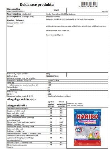 Haribo Chamallows Barbecue XXL