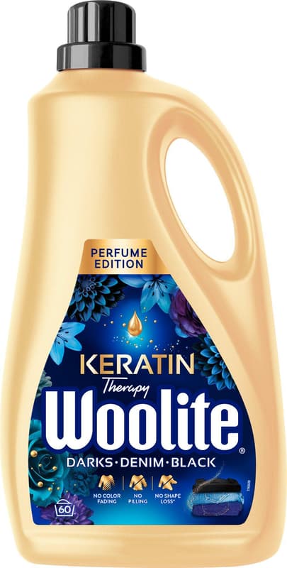 Woolite Keratin Therapy na tmavé prádlo speciální prací prostředek (3,6 l)