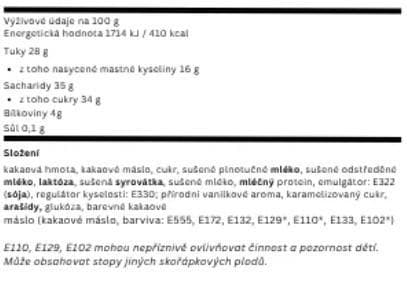 Mosaic Pralines Čokoládová tabulka s tonka boby