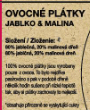 Ovocňák Dárková sada s plátky a pufy - pro učitele