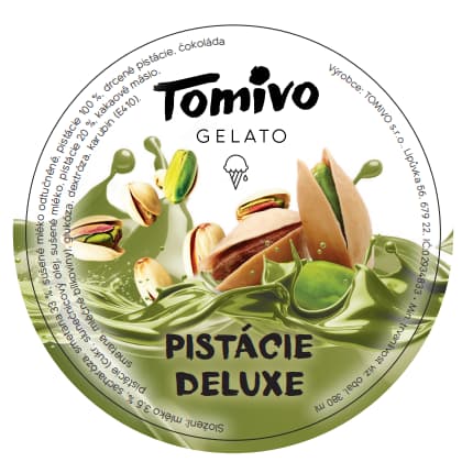 Tomivo Gelato Pistácie Deluxe zmrzlina