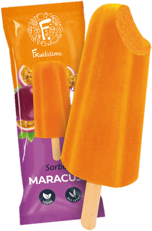 Fruitisimo passion fruit sorbet